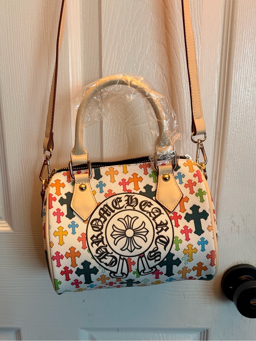 Multicolor Satchel